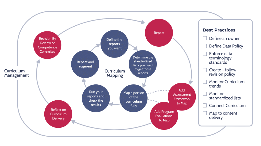 Curriculum mapping steps